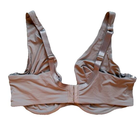 THIRDLOVE 24/7 Classic Unlined Bra Nude Beige Underwire Comfort Fit Size 36E - Picture 3 of 5